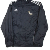 ADIDAS Lindenwood Shotgun Sports Mens Jacket Black Hooded L
