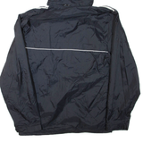 ADIDAS Lindenwood Shotgun Sports Mens Jacket Black Hooded L