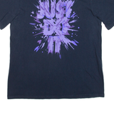 NIKE Womens T-Shirt Blue L