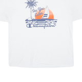 CHAMPION Sea You Later Mens T-Shirt White XL