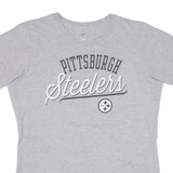 NFL Pittsburgh Steelers Womens T-Shirt Grey USA XL