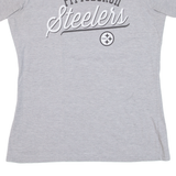 NFL Pittsburgh Steelers Womens T-Shirt Grey USA XL