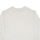 WOOLRICH Mens T-Shirt Beige Long Sleeve XL