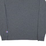 CHAMPION Mens T-Shirt Grey Long Sleeve USA M