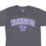 CHAMPION Washington Mens T-Shirt Grey USA M