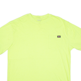 DICKIES Mens T-Shirt Yellow XL