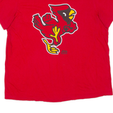 NIKE Ball State Tradition Womens T-Shirt Red USA XL