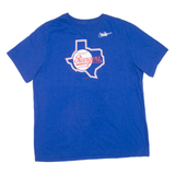 NIKE Rangers Mens T-Shirt Blue USA L