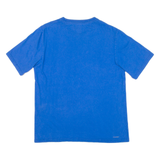 REEBOK Mens T-Shirt Blue M
