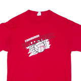 PORT & COMPANY Edinburgh Volleyball Mens T-Shirt Red M
