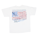 GILDAN America Love It Or Leave It Mens T-Shirt White USA L