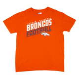 NFL Broncos Football Mens T-Shirt Orange USA L