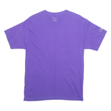 CHAMPION Mens T-Shirt Purple M