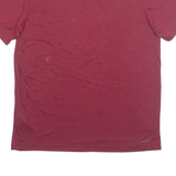 ADIDAS Mens T-Shirt Maroon M
