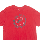 NIKE JUST DO IT Mens T-Shirt Red XL
