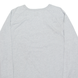 CARHARTT FORCE Mens T-Shirt Grey Long Sleeve 2XL