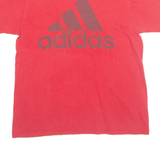 ADIDAS Mens T-Shirt Red M
