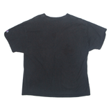 CHAMPION Womens T-Shirt Black XL