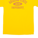 Arizona State ASU University Mens T-Shirt Yellow USA M