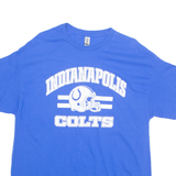 GILDAN Indianapolis Colts Mens T-Shirt Blue USA XL