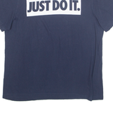 NIKE Mens T-Shirt Blue L