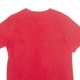 ADIDAS Mens T-Shirt Red M