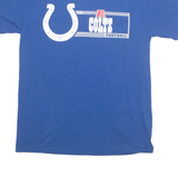 MAJESTIC NFL Indianapolis Colts Mens T-Shirt Blue USA M