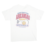 2023 Arkansas Basketball Fayetteville Mens T-Shirt White USA L
