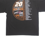 CHASE AUTHENTICS 2008 Joe Gibbs Racing NASCAR Mens T-Shirt Black USA 2XL