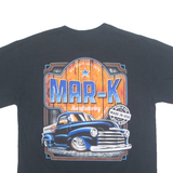 GILDAN Mar-k Manufacturing Mens T-Shirt Black USA L