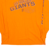 MLB San Francisco Giants Mens T-Shirt Orange Long Sleeve USA XL