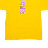 NBA Los Angeles Lakers '23 James Mens T-Shirt Yellow USA L