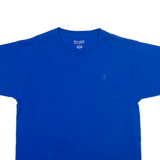 CHAMPION Mens T-Shirt Blue L