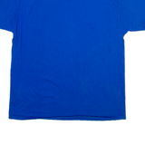 CHAMPION Mens T-Shirt Blue L