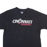 CHAMPION Cincinnati Baseball Mens T-Shirt Black USA XL