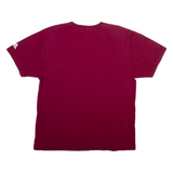 ADIDAS University Of Denver Mens T-Shirt Maroon USA XL