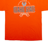 CHAMPION Idaho State Bengals Mens T-Shirt Orange USA L