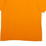 NIKE Mens T-Shirt Orange M