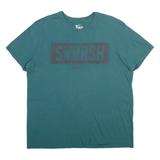 NIKE Mens T-Shirt Blue XL