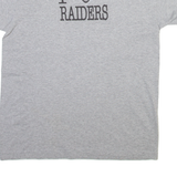 NFL Las Vegas Raiders Womens T-Shirt Grey USA M
