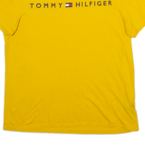 TOMMY HILFIGER Mens T-Shirt Yellow S