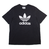 ADIDAS Mens T-Shirt Black XL