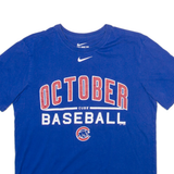 CHAMPION Mens T-Shirt Blue M