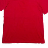 ADIDAS Mens T-Shirt Red M