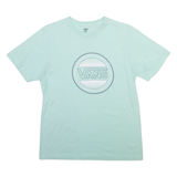 VANS Womens T-Shirt Blue XL