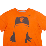 NIKE San Francisco Giants Mens T-Shirt Orange 2XL