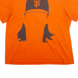 NIKE San Francisco Giants Mens T-Shirt Orange 2XL