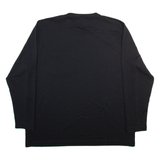DICKIES Mens T-Shirt Black Long Sleeve 2XL