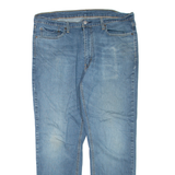 LEVI'S 541 Jeans Mens Blue Athletic Tapered Stone Wash W38 L32