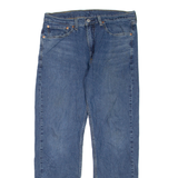 LEVI'S 505 Jeans Mens Blue Regular Straight W34 L32